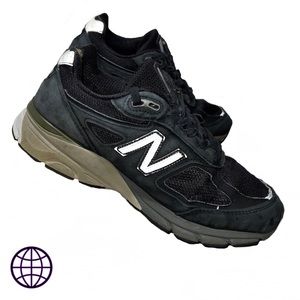 Black New Balance 990v4 Shoes Size 9 M/Men’s